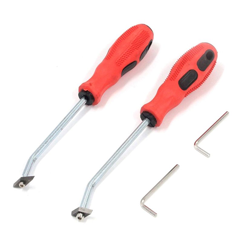 Seam Scraper Tool - Zestaw do czyszczenia fug AT21-2-częściowy, narzędzie