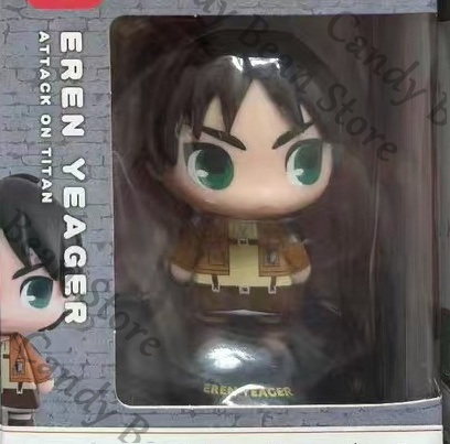 Model Kit Titanic - Oryginalna figurka anime Atak Tytanów Eren
