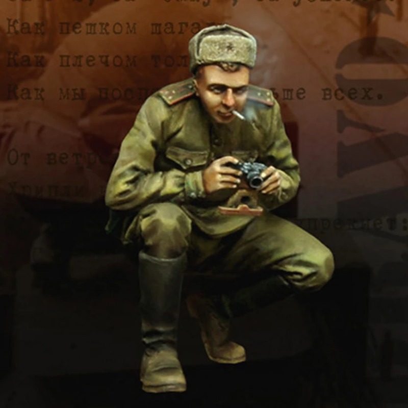 Model Kit Ww2 - Zestaw modelarski figurki żywicznej w skali