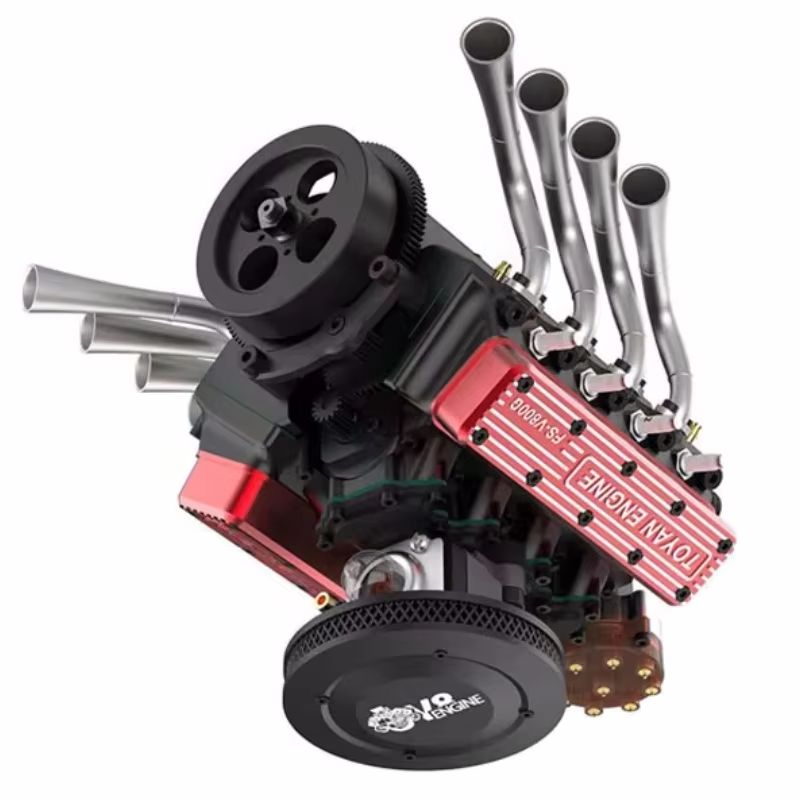 Model Kit V8 Engine - Zestaw silnika TOYAN V8, 4-suwowy, spalinowy,