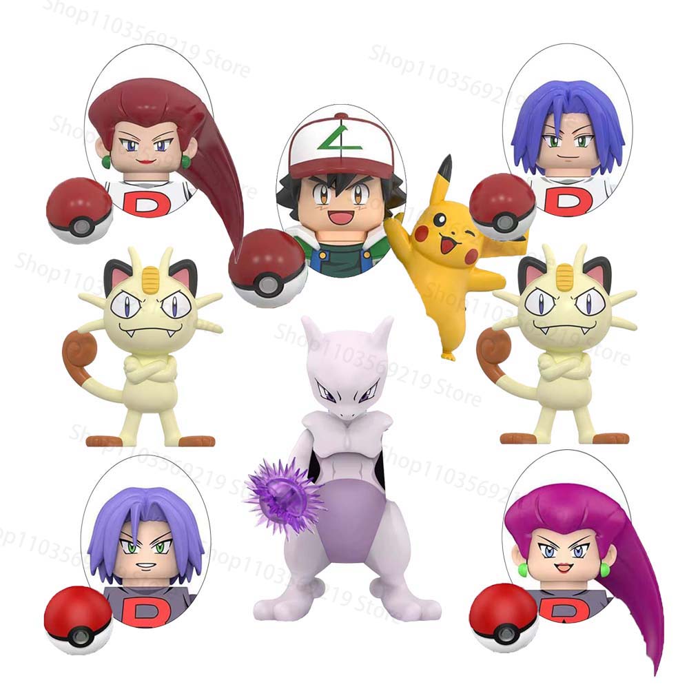 Model Kit Bandai - Klocki konstrukcyjne z postaciami z kreskówki: