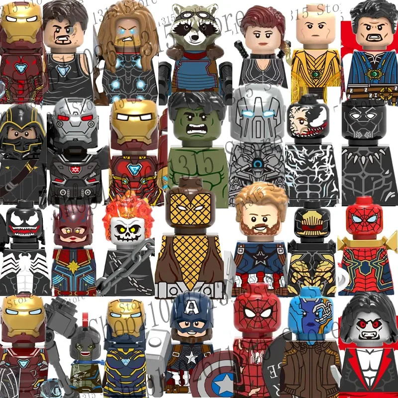 Model Kit Iron Man - Klocki Marvel Avengers Superbohaterowie Iron Man