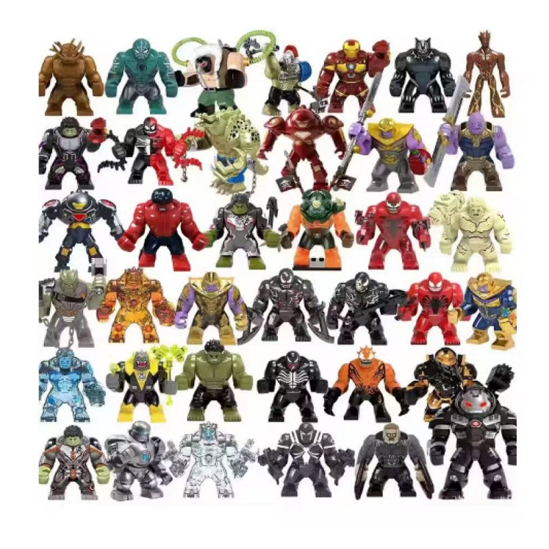 Model Kit Iron Man - Klocki konstrukcyjne, superbohaterowie Marvela, figurki składane