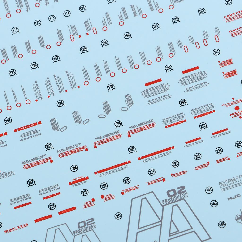 Model Kit Water Decal - Naklejki, figurki, naklejki papierowe, kalkomanie do