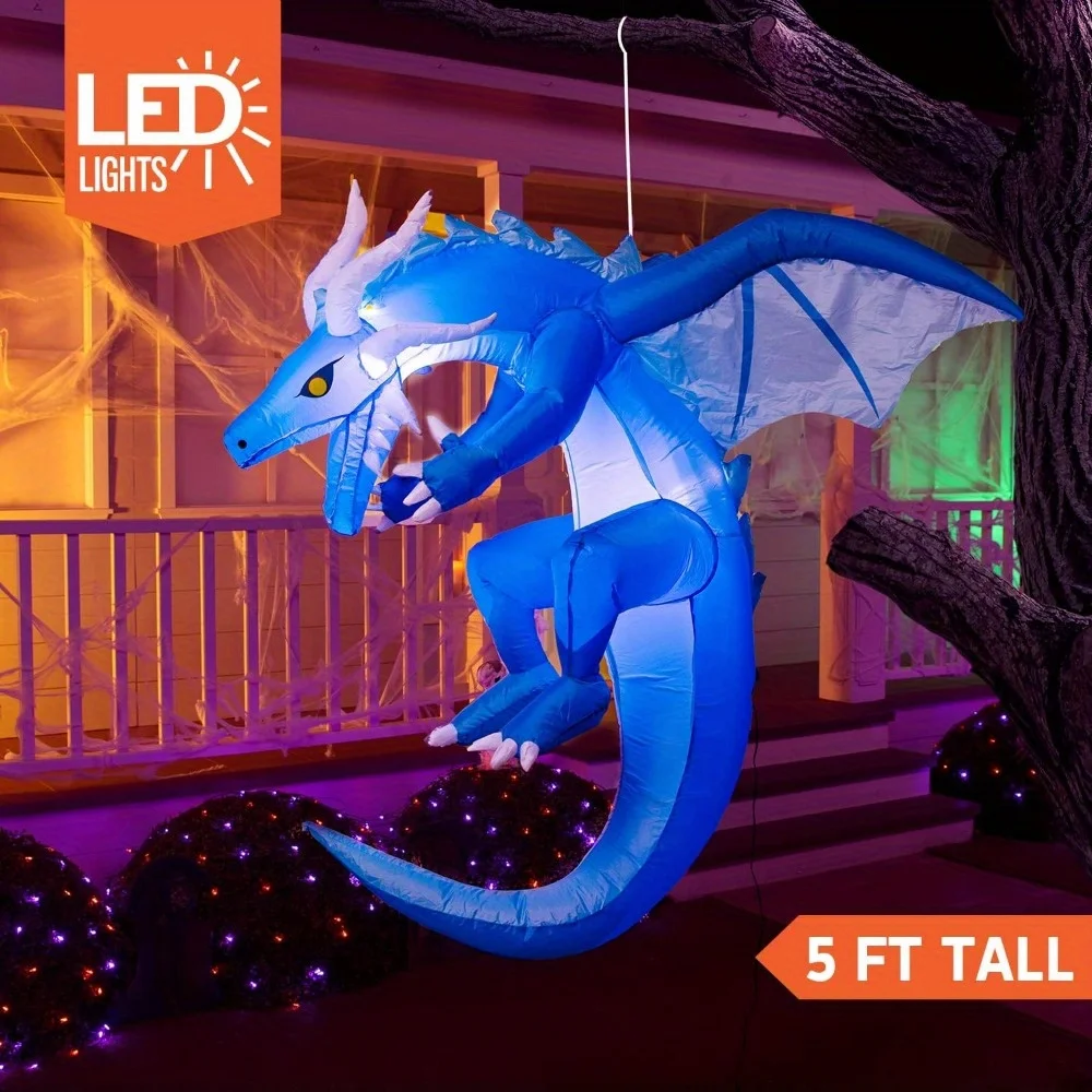 Model Kit Dragon - Nadmuchiwane dekoracje na Halloween w kształcie