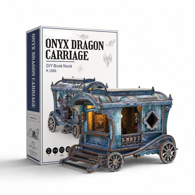 Model Kit Dragon - Zestawy do samodzielnego montażu drewnianych miniaturowych