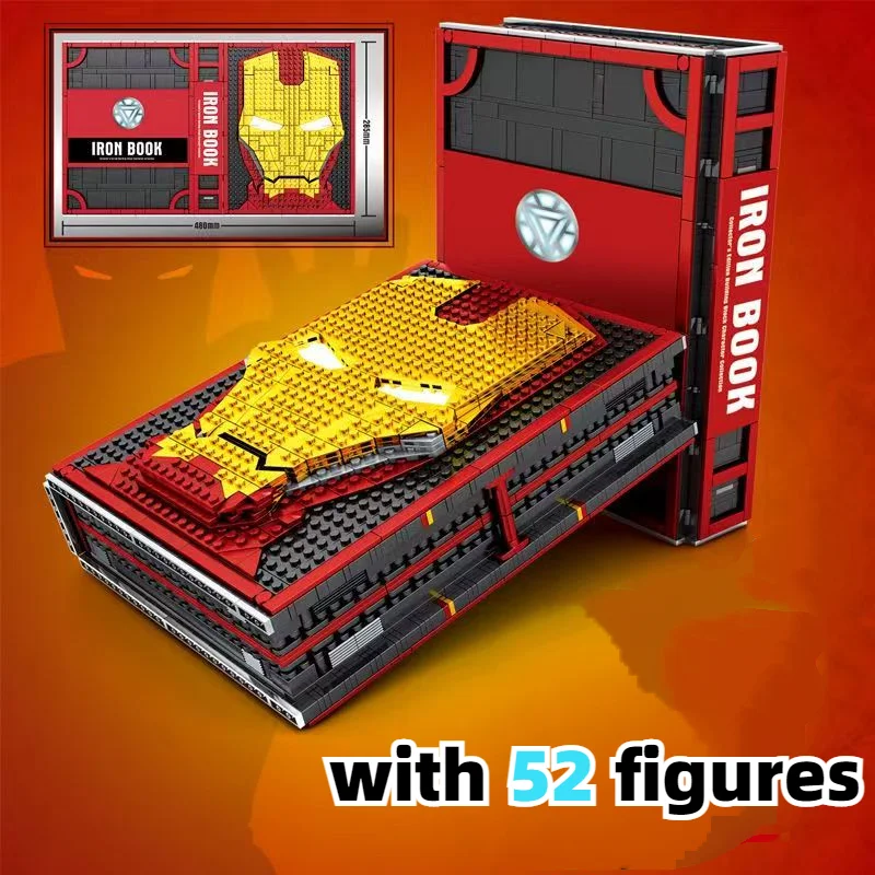 Model Kit Iron Man - Na stanie 2610+ szt. Klocki konstrukcyjne