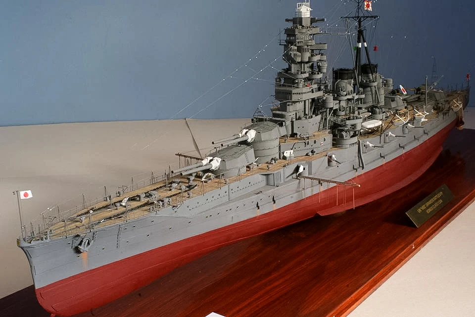 Model Kit Ww2 - 1:200 Skala WW2 Battleship Hiei DIY