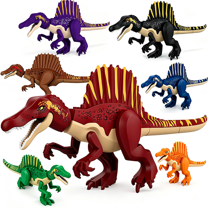 Model Kit Jurassic Park - Jurassic Dinosaur World Duży Model Spinozaura