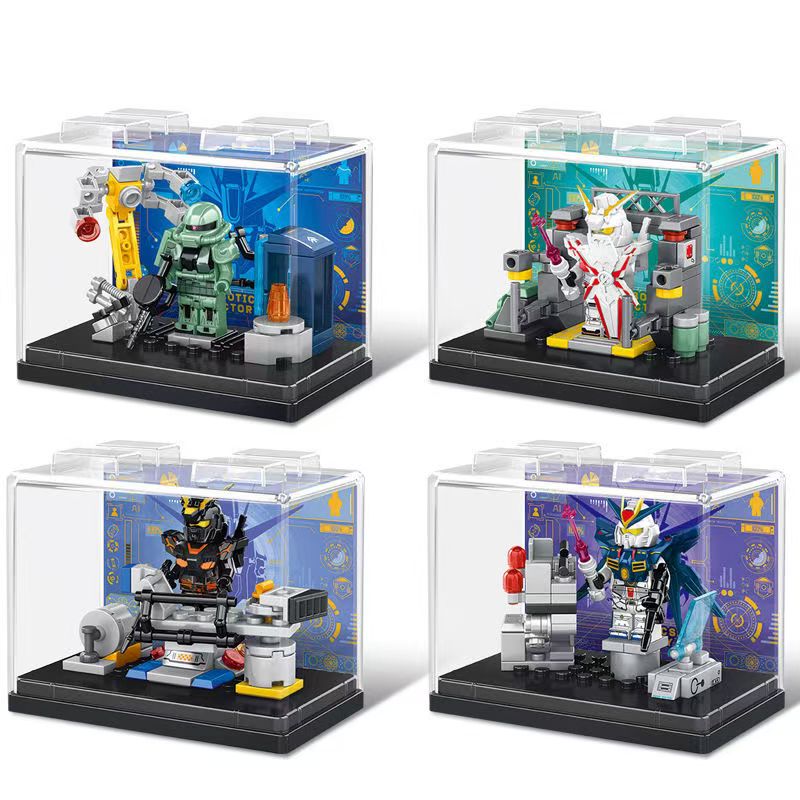 Model Kit Gundam Wing - Animacja Gra Gadżety Zabawki Klocki Konstrukcyjne