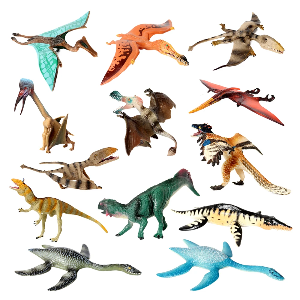 Model Kit Jurassic Park - Zabawki dla dzieci Dinozaury Brachiozaur Mosazauroda