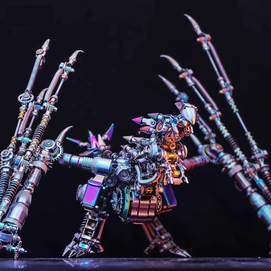 Model Kit Dragon - Model 3D trójwymiarowy metalowy do składania,