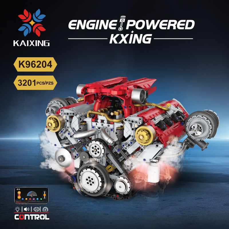 Zestaw klocków konstrukcyjnych – Model Kit V8 Engine recenzja i cena