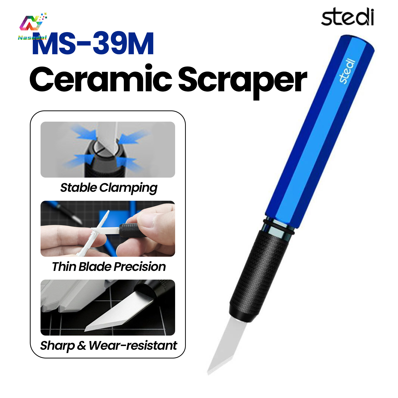 Skrobak ceramiczny Stedi MS-39 – Seam Scraper Tool recenzja i cena