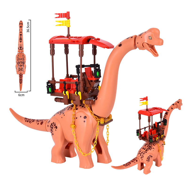 MOC Jurassic Dino Brachiosauru – Model Kit Jurassic Park recenzja i cena