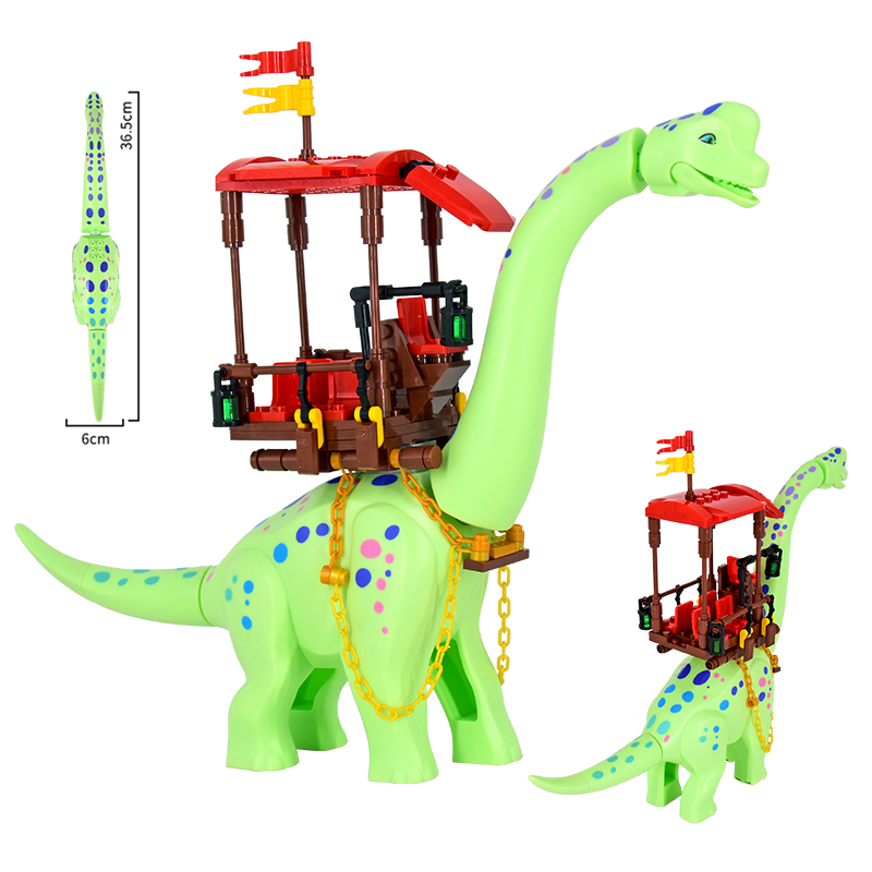 MOC Jurassic Dino Brachiosauru – Model Kit Jurassic Park recenzja i cena
