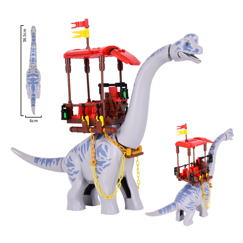 MOC Jurassic Dino Brachiosauru – Model Kit Jurassic Park recenzja i cena