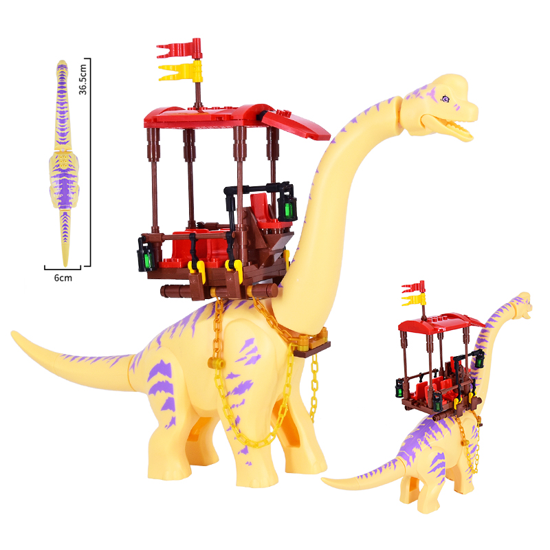 MOC Jurassic Dino Brachiosauru – Model Kit Jurassic Park recenzja i cena