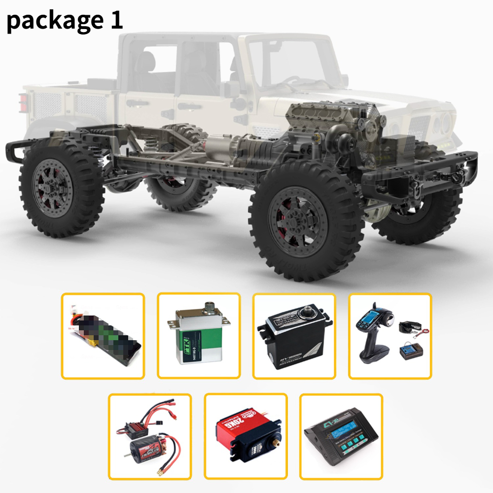 TWOLF 1/10 TW-715 4WD Rama Peł – Model Kit V8 Engine recenzja i cena