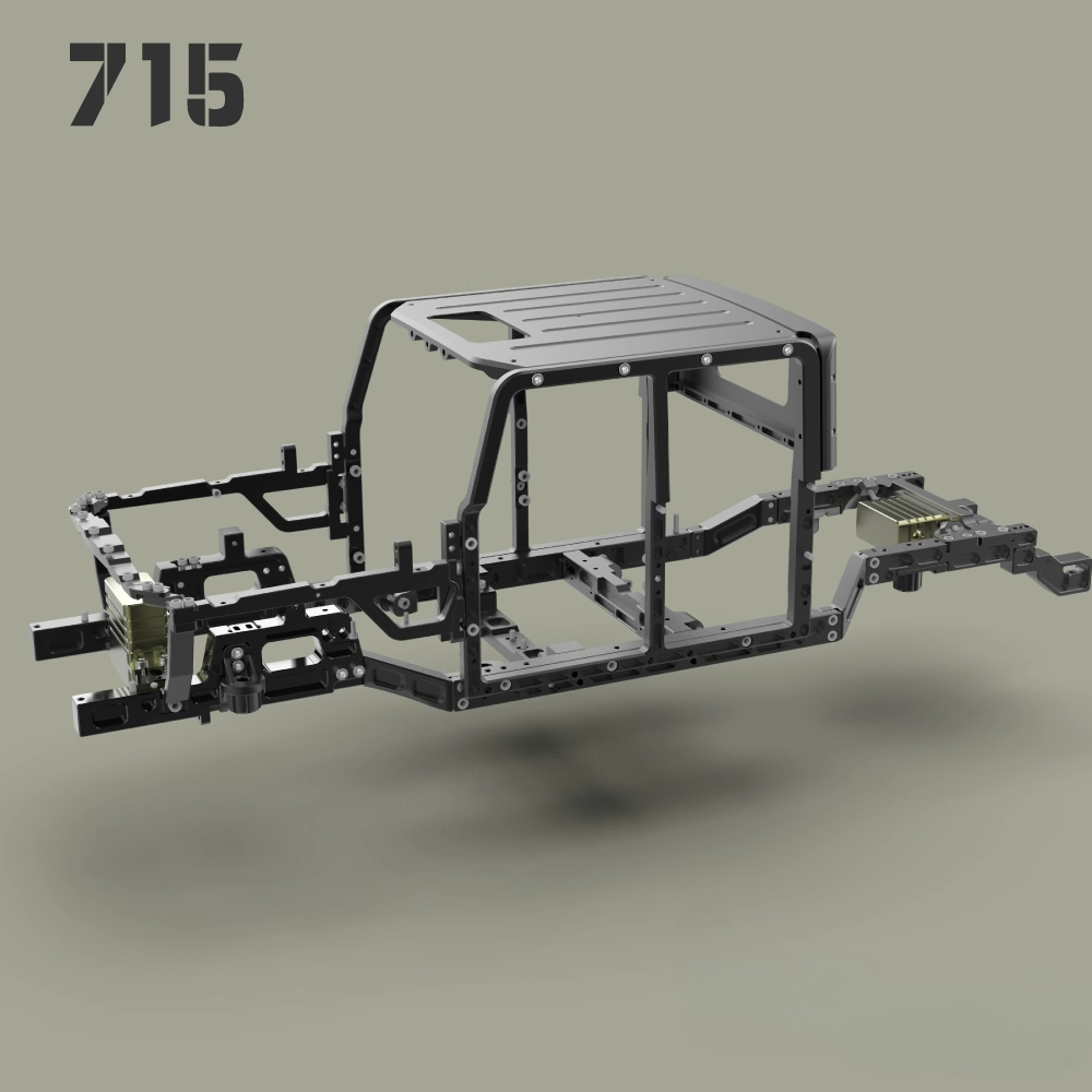 TWOLF 1/10 TW-715 4WD Rama Peł – Model Kit V8 Engine recenzja i cena