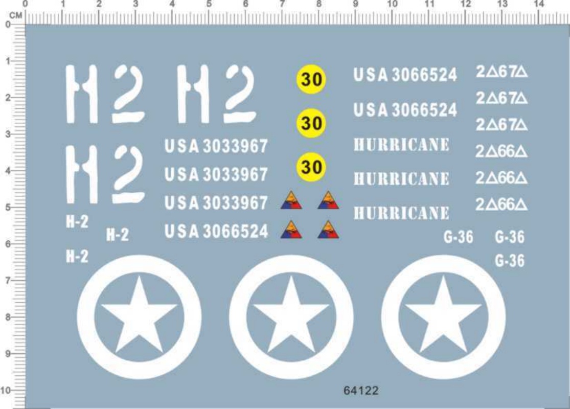 Naklejki wodne do modelu czołg – Model Kit Water Decal recenzja i cena