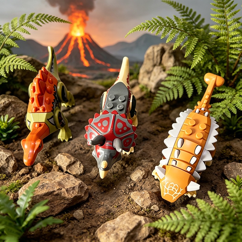Mini Klocki Konstrukcyjne Jura – Model Kit Jurassic Park recenzja i cena