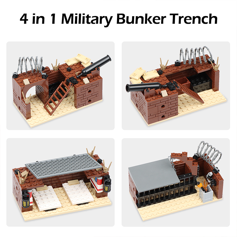 Hot WW2 Military Trench Bunker – Model Kit Ww2 recenzja i cena