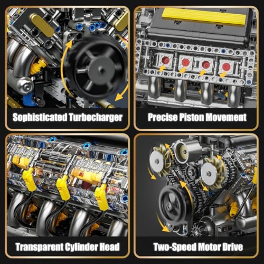 Zestaw modelu silnika V8, któr – Model Kit V8 Engine recenzja i cena