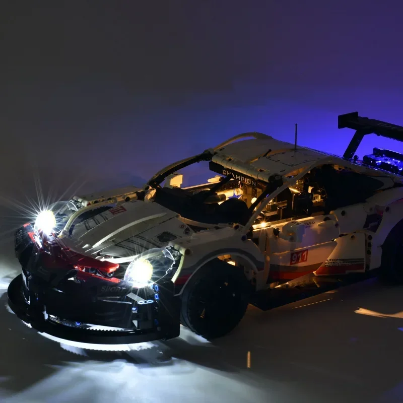 Zestaw oświetlenia LED do kloc – Model Kit Porsche 911 recenzja i cena
