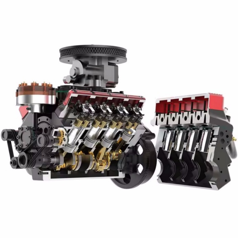 Zestaw silnika TOYAN V8, 4-suw – Model Kit V8 Engine recenzja i cena
