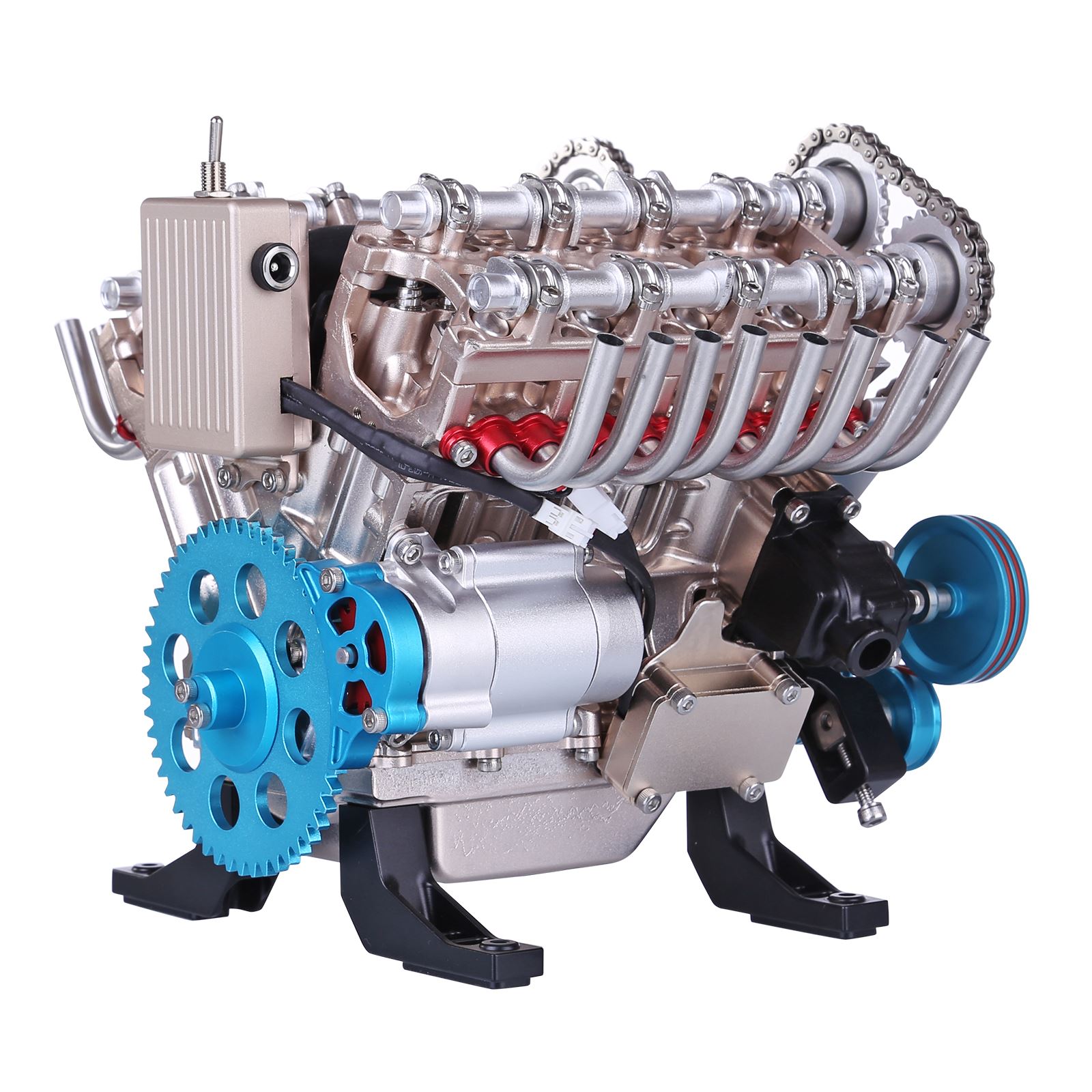 500+ szt. DIY Model Silnika V8 – Model Kit V8 Engine recenzja i cena