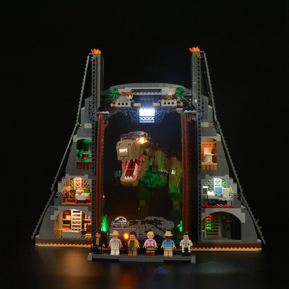 Zestaw oświetlenia LED do zaba – Model Kit Jurassic Park recenzja i cena