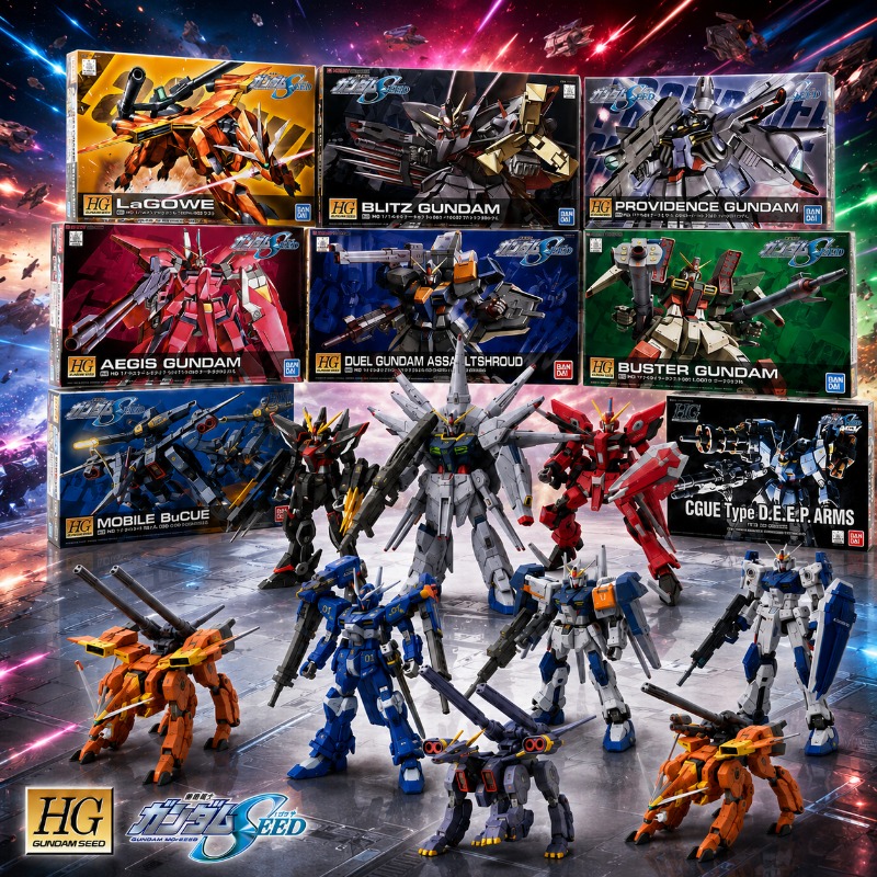 Bandai HG SEED 1/144 Blitz Aeg – Model Kit Pg recenzja i cena