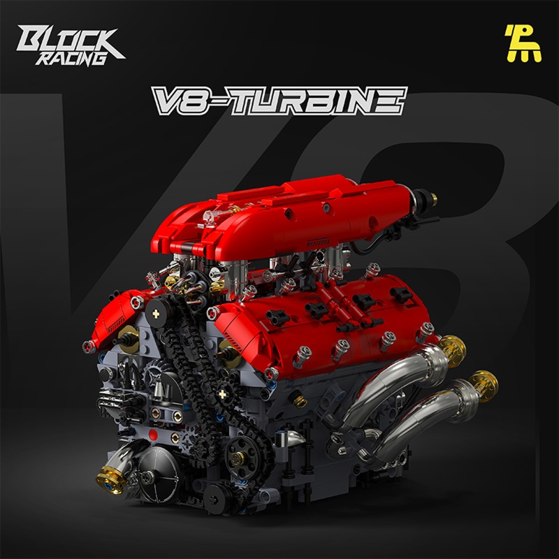 Zestaw do budowy silnika T5011 – Model Kit V8 Engine recenzja i cena