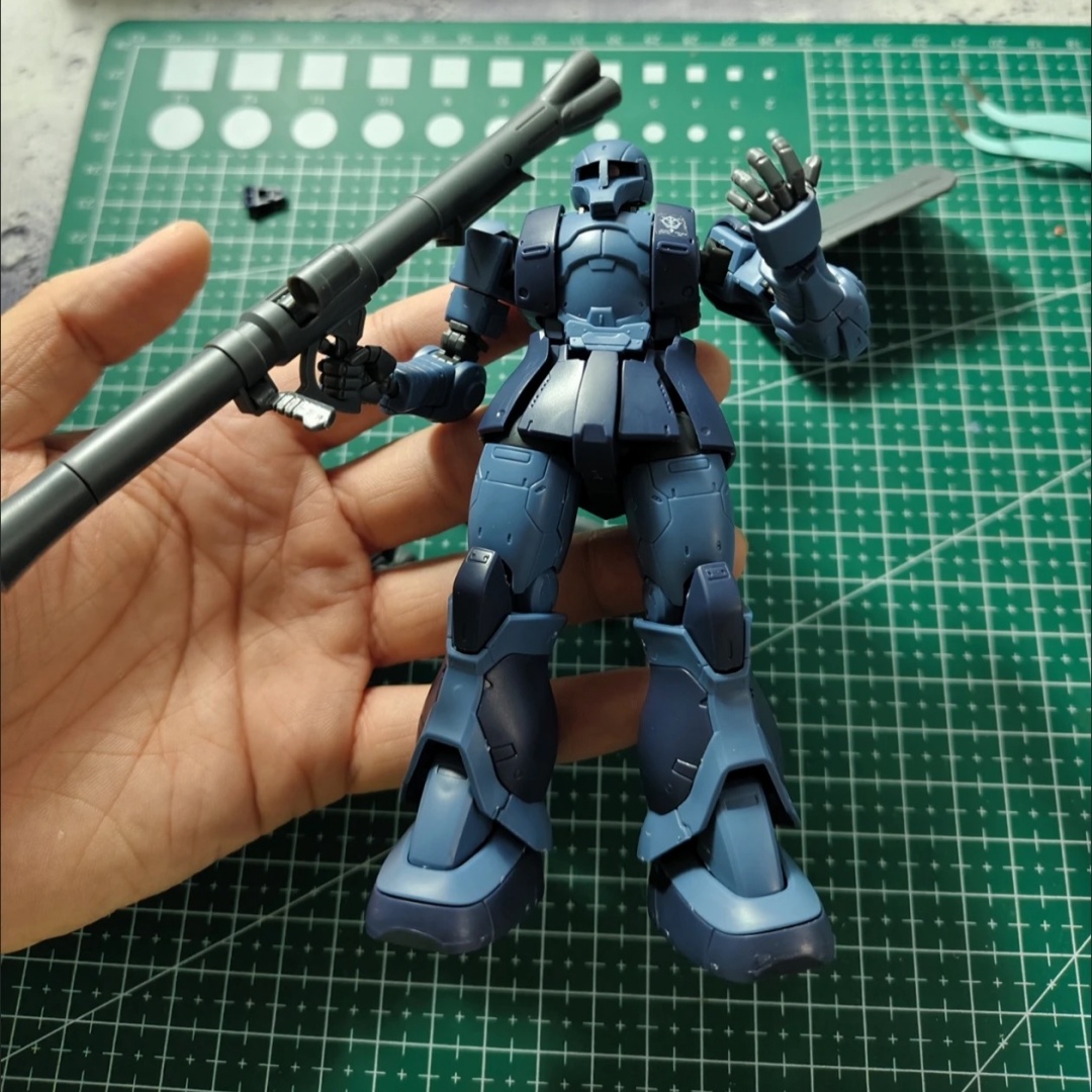 GTO MS-05 HG 1/144 Zaku Black  – Model Kit Pg recenzja i cena