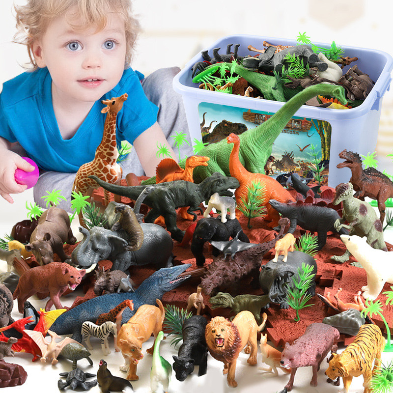 44 szt. Zestaw jurajskich dino – Model Kit Jurassic Park recenzja i cena
