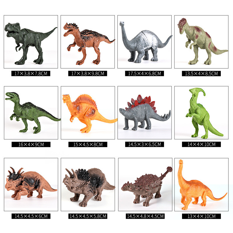 44 szt. Zestaw jurajskich dino – Model Kit Jurassic Park recenzja i cena