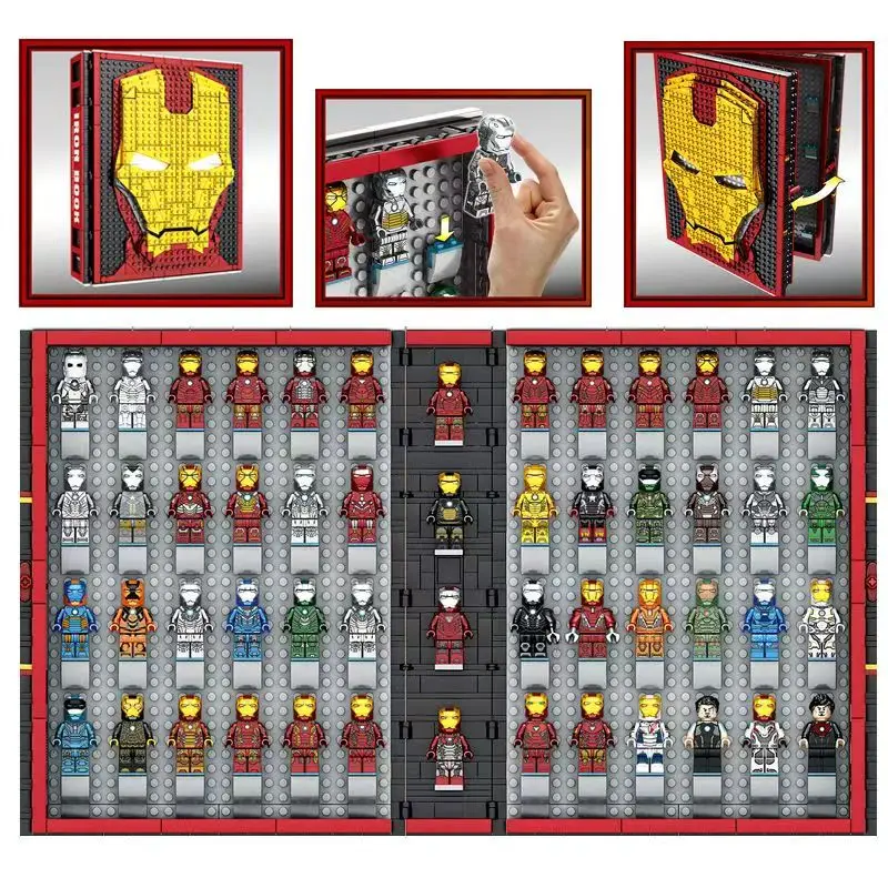 Na stanie 2610+ szt. Klocki ko – Model Kit Iron Man recenzja i cena