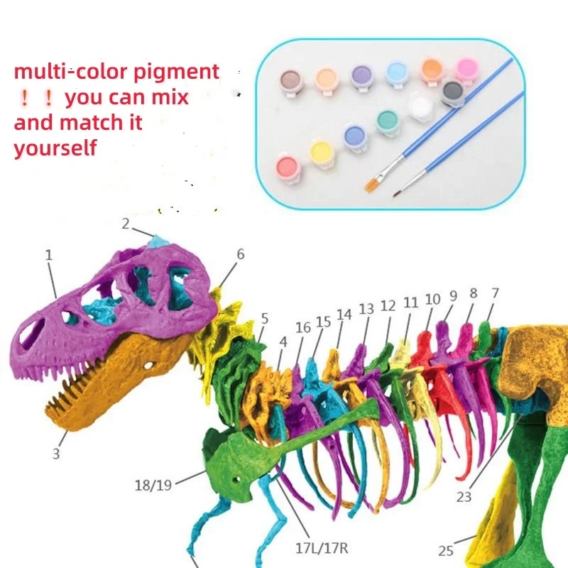 Duży DIY szkielet dinozaura za – Model Kit Jurassic Park recenzja i cena