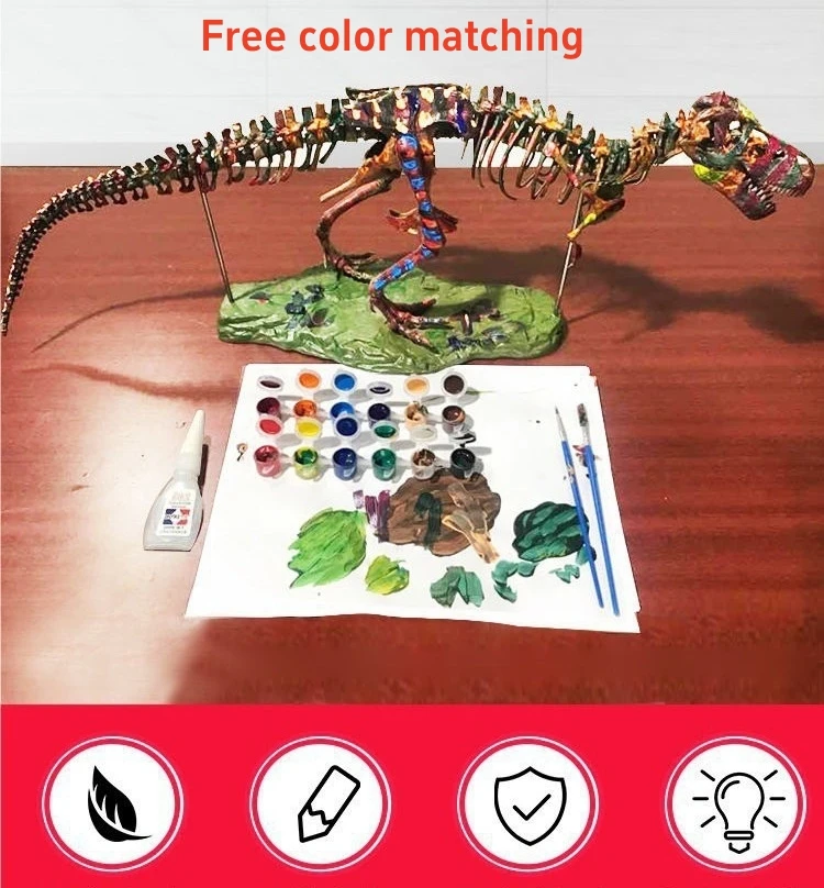Duży DIY szkielet dinozaura za – Model Kit Jurassic Park recenzja i cena