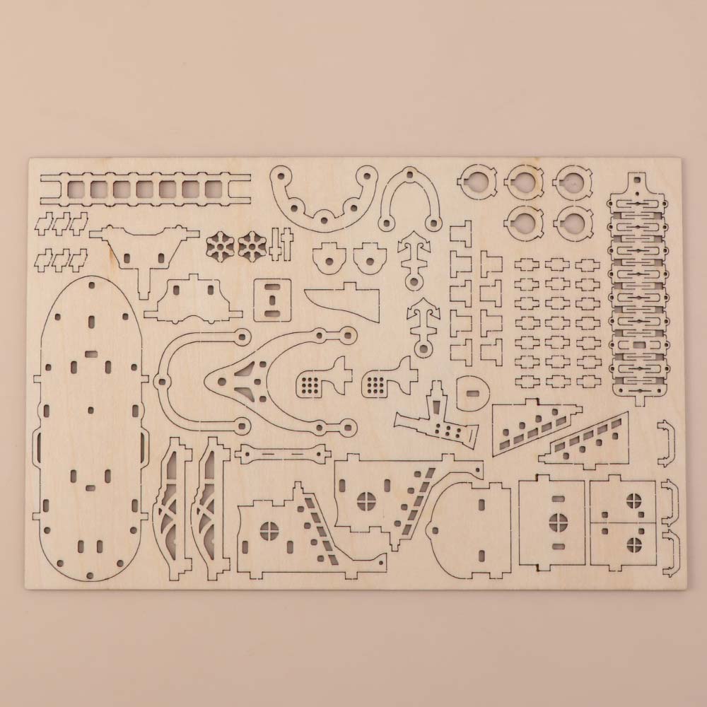 Drewniany Model Sterowca Budow – Model Kit Wood recenzja i cena