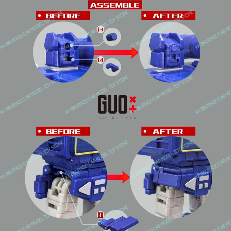 GUO Studio Transformacja SS86  – Model Kit Studio recenzja i cena