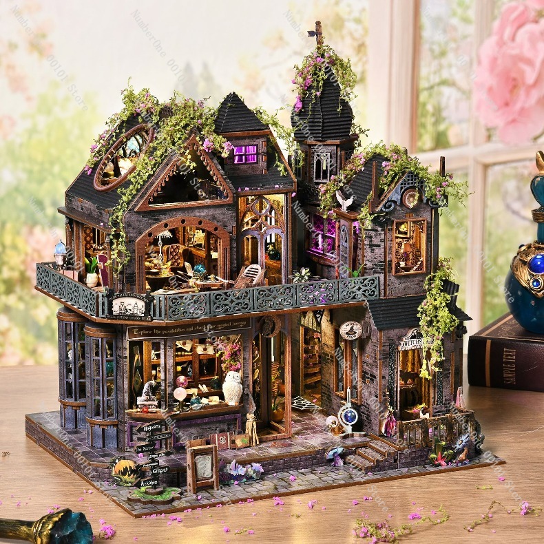 Drewniany Miniaturowy Domek -  – Model Kit Wood recenzja i cena