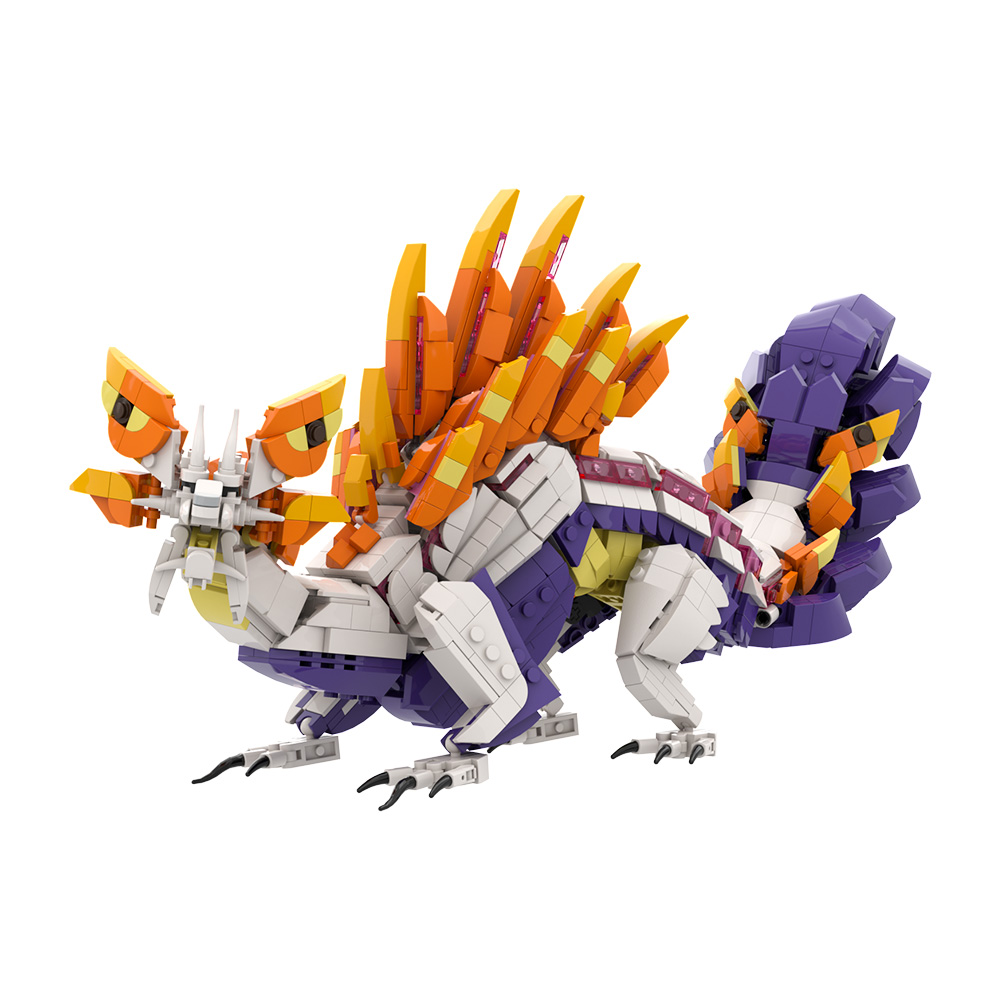 MOC Popularne Gry Monster Hunt – Model Kit Dragon recenzja i cena