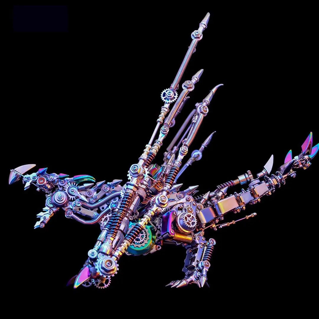 Model 3D trójwymiarowy metalow – Model Kit Dragon recenzja i cena