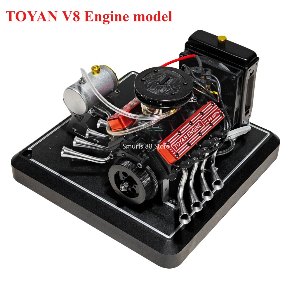 Zestaw do budowy silnika TOYAN – Model Kit V8 Engine recenzja i cena